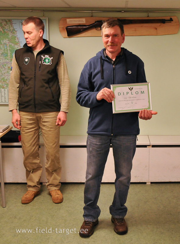 Klass CFX I koht Ülo Lesta. Äärmiselt tugeva närviga laskur